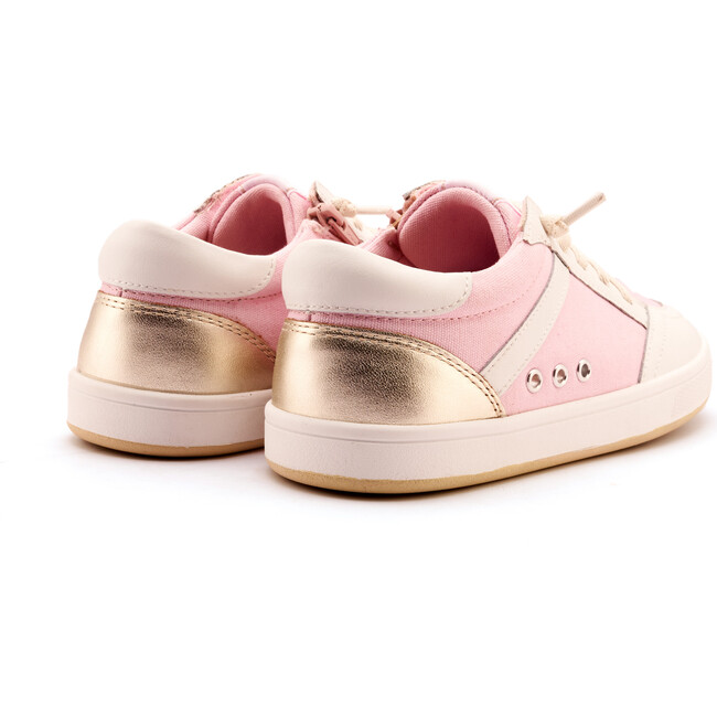 Jet, Light Pink Canvas / Snow / Gold - Sneakers - 4