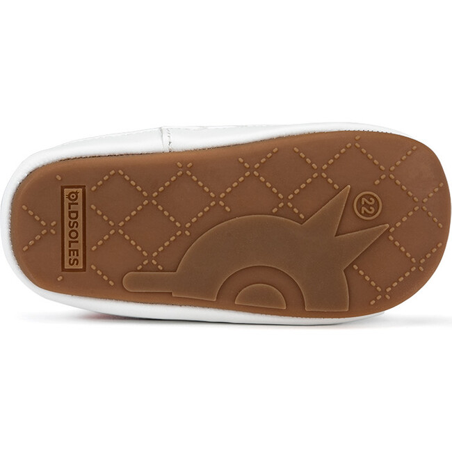 Meshy, Snow / Red - Crib Shoes - 4