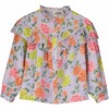 ROSES SHIRT, LILAC - Shirts - 1 - thumbnail
