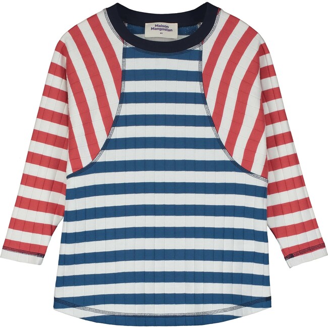 STRIPES T-SHIRT, MULTICOLOR - T-Shirts - 1
