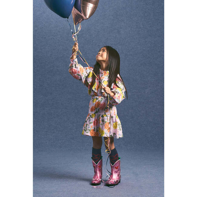 ROSES SKIRT, LILAC - Skirts - 4