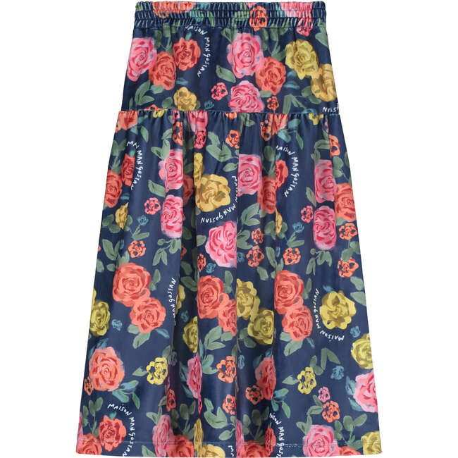 ROSES SKIRT, NAVY - Skirts - 2
