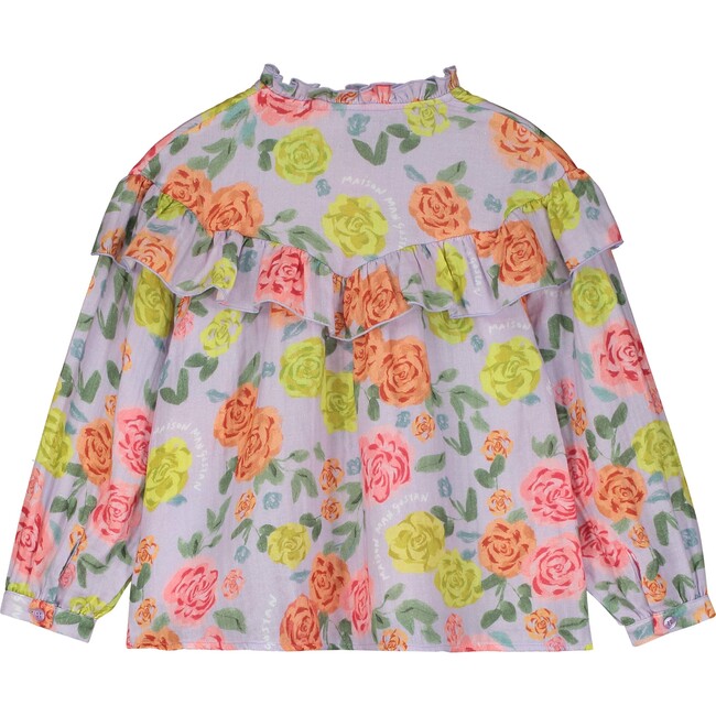 ROSES SHIRT, LILAC - Shirts - 2