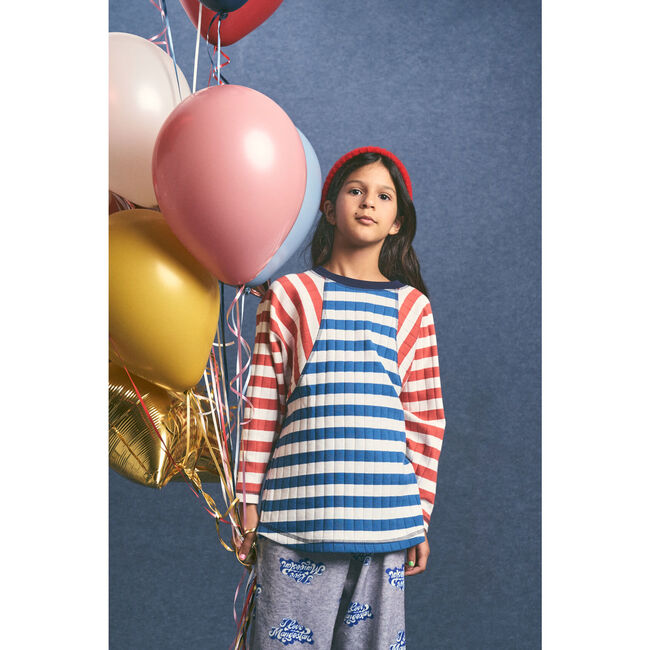 STRIPES T-SHIRT, MULTICOLOR - T-Shirts - 4