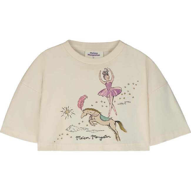 BALLERINA T-SHIRT, ANGORA - T-Shirts - 1