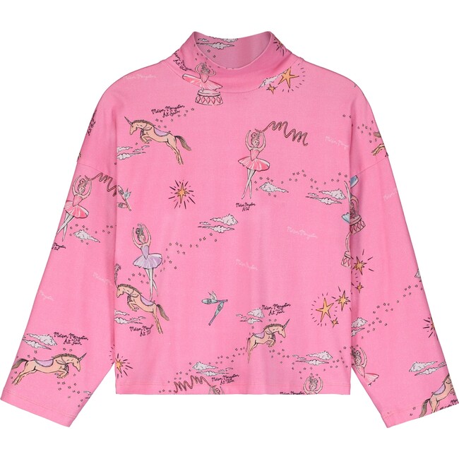 BALLERINA TURTLENECK, PINK - T-Shirts - 1