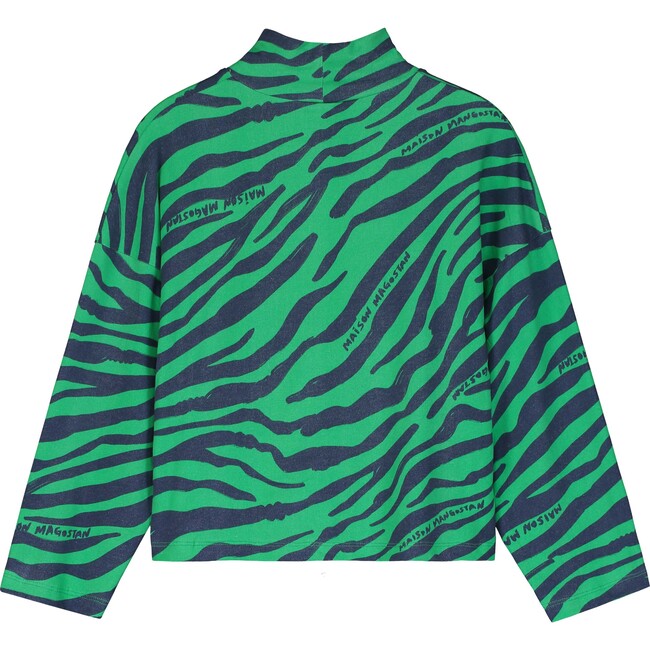 TIGER TURTLENECK, MENTHA - T-Shirts - 2