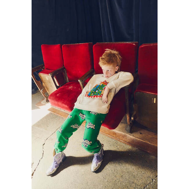 CIRCUS HOODIE, SAGE - Sweatshirts - 2