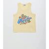 VINTAGE FLOWERS TANK TOP, VANILLA - Tank Tops - 1 - thumbnail