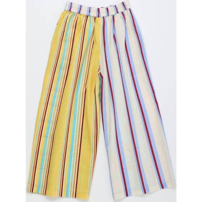 VINTAGE FLOWERS PATCHWORK PANTS, MINT