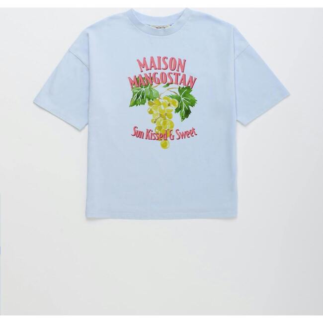 UVAS T-SHIRT, LIGHT BLUE