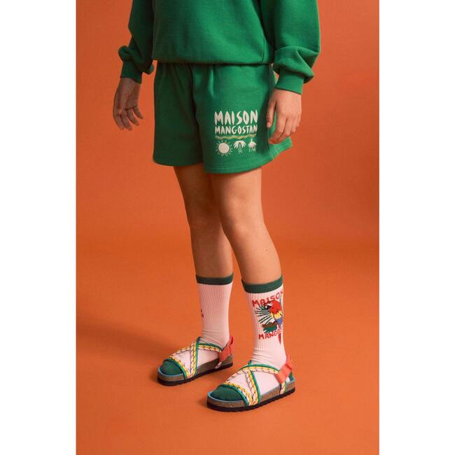 PALMA SWEATSHORTS, GREEN - Shorts - 4