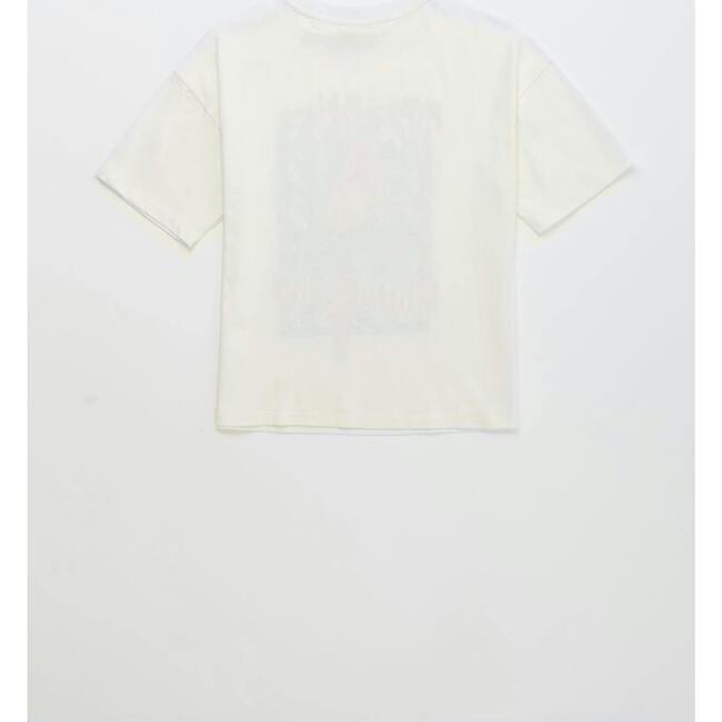 LOROS T-SHIRT, CLOUDY WHITE