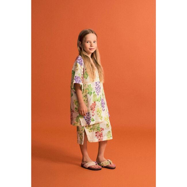 UVAS MESH DRESS, ANGORA - Dresses - 7