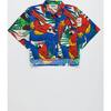 LOROS CROPPED SHIRT, MULTICOLOR - Shirts - 1 - thumbnail