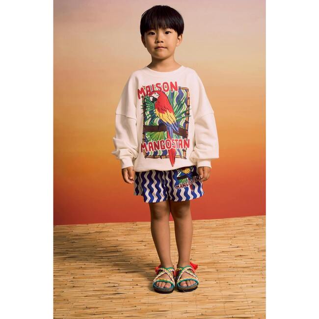 LOROS SWEATSHIRT, CLOUDY WHITE - Sweatshirts - 3