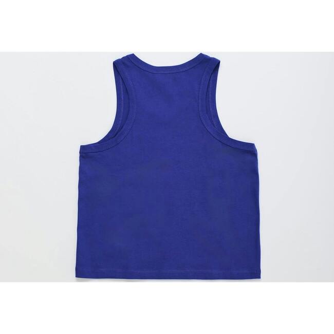 LEISURELY TANK TOP, BLUE
