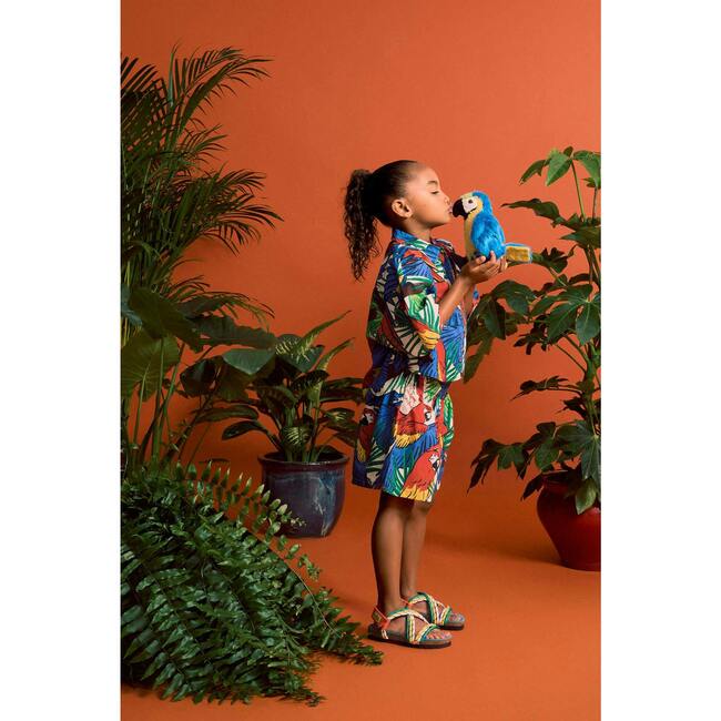 LOROS CROPPED SHIRT, MULTICOLOR - Shirts - 3