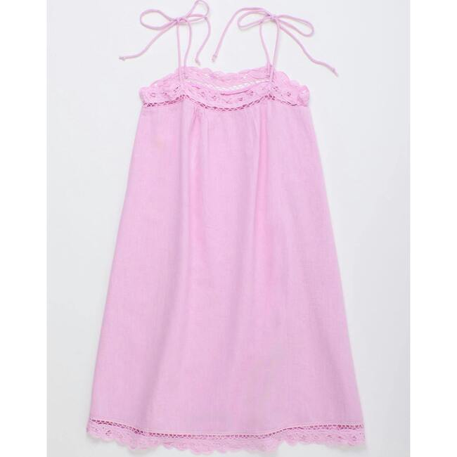 ISLA LACE DRESS, PINK