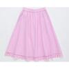 ISLA LACE SKIRT, PINK - Skirts - 2
