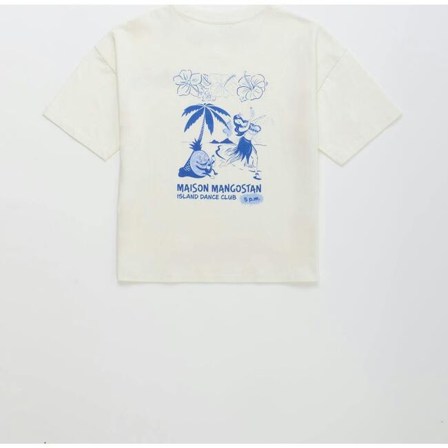 HULA T-SHIRT, CLOUDY WHITE