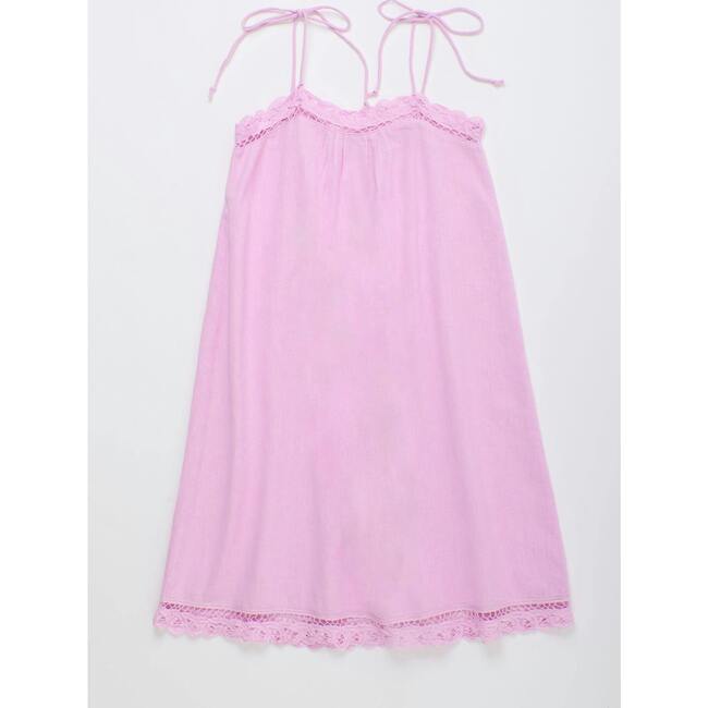 ISLA LACE DRESS, PINK