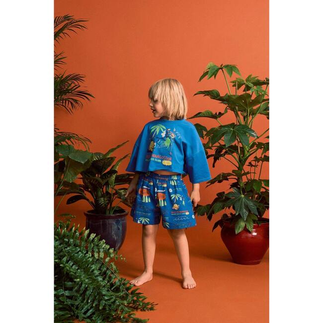 HULA SHORTS, BLUE - Shorts - 3