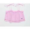 ISLA LACE TOP, PINK - Shirts - 5