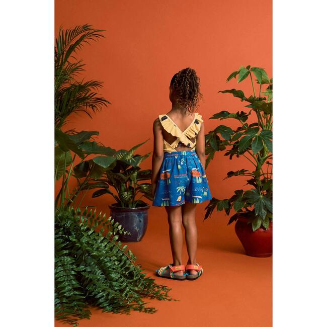 DOTS SWIMSUIT, YELLOW - Swim Trunks - 4