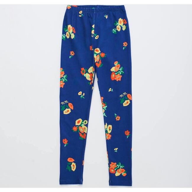 BLOSSOM LEGGINGS, BLUE