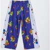 BLOSSOM PATCHWORK PANTS, BLUE - Pants - 2