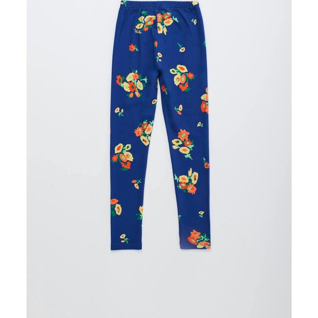 BLOSSOM LEGGINGS, BLUE