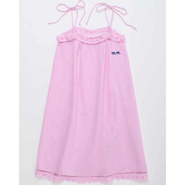 ISLA LACE DRESS, PINK - Dresses - 5