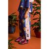 BLOSSOM PATCHWORK PANTS, BLUE - Pants - 3