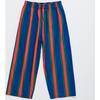TROPIC STRIPED PANTS, NAVY / RED - Pants - 1 - thumbnail