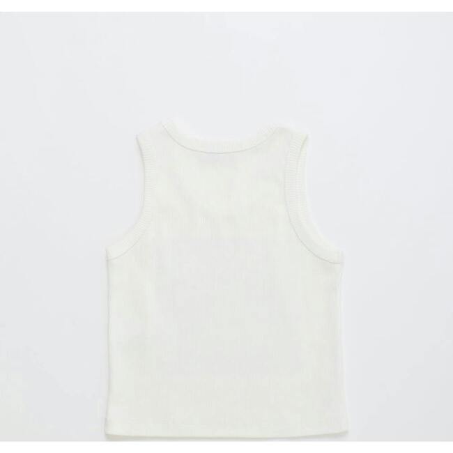 BIRDS TANK TOP, WHITE