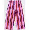 TROPIC STRIPED PANTS, PINK - Pants - 2