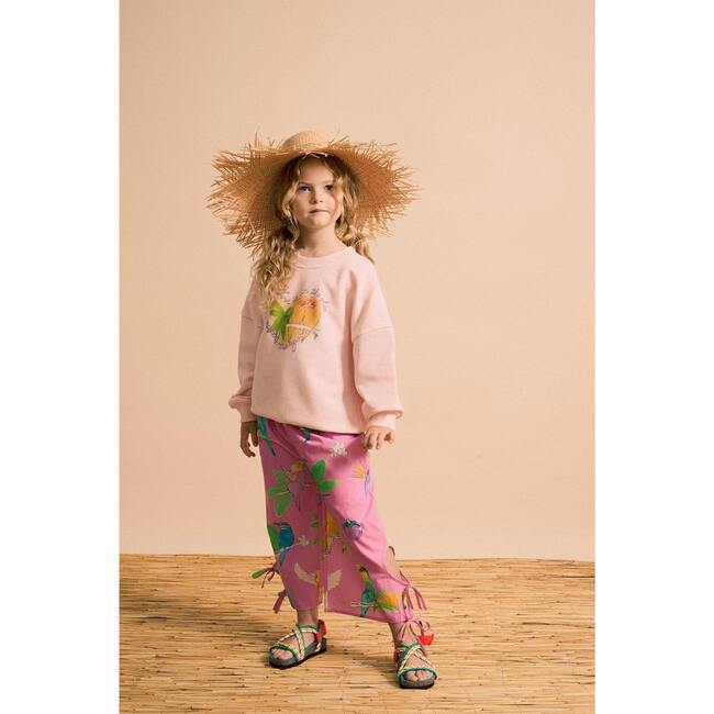 BIRDS PANTS, PINK - Pants - 3