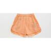 BIRDS EMBROIDERED SHORTS, PEACH - Shorts - 2 - thumbnail
