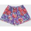 BEVERLY FLORAL SHORTS, DEEP LAVANDER - Shorts - 1 - thumbnail