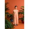 BIRDS EMBROIDERED DRESS, PEACH - Dresses - 2