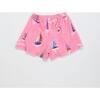 BARCOS TOWEL SHORTS, PINK - Shorts - 1 - thumbnail