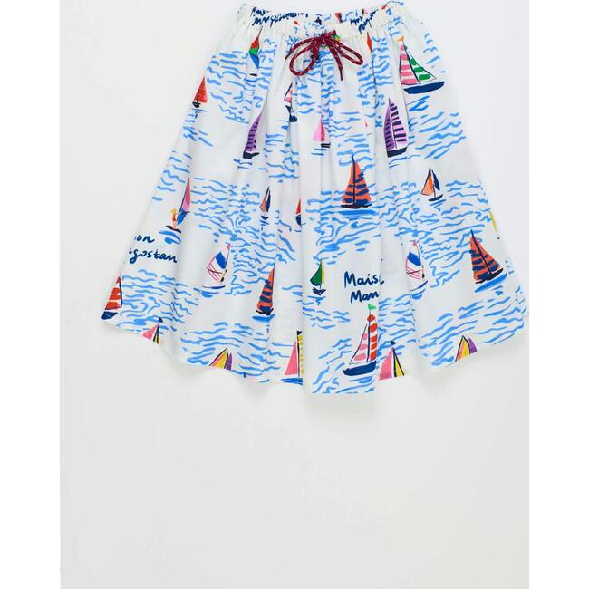 BARCOS SKIRT, WHITE