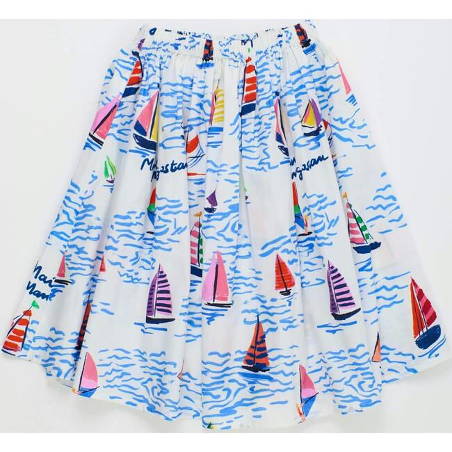 BARCOS SKIRT, WHITE