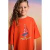 BARCOS T-SHIRT, RED - T-Shirts - 3