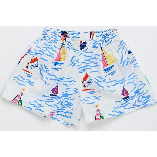 BARCOS SHORTS, WHITE