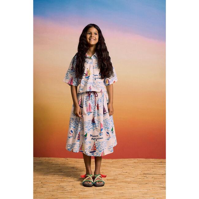 BARCOS SKIRT, WHITE - Skirts - 3