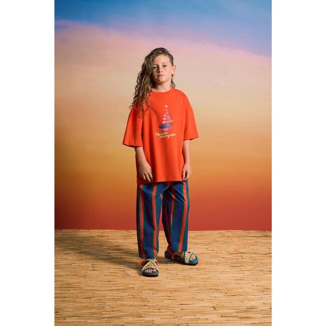 BARCOS T-SHIRT, RED - T-Shirts - 4