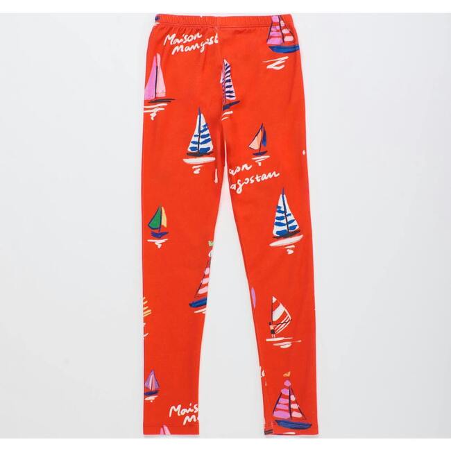 BARCOS LEGGINGS, RED