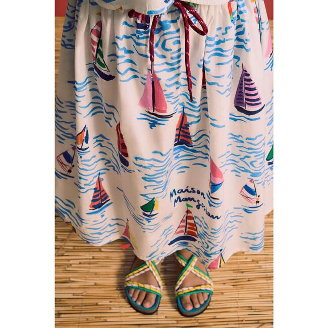 BARCOS SKIRT, WHITE - Skirts - 4